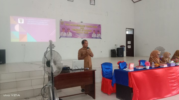 Pra Musrembang dan Rembuq Stunting Di Kelurahan Sindang Sari