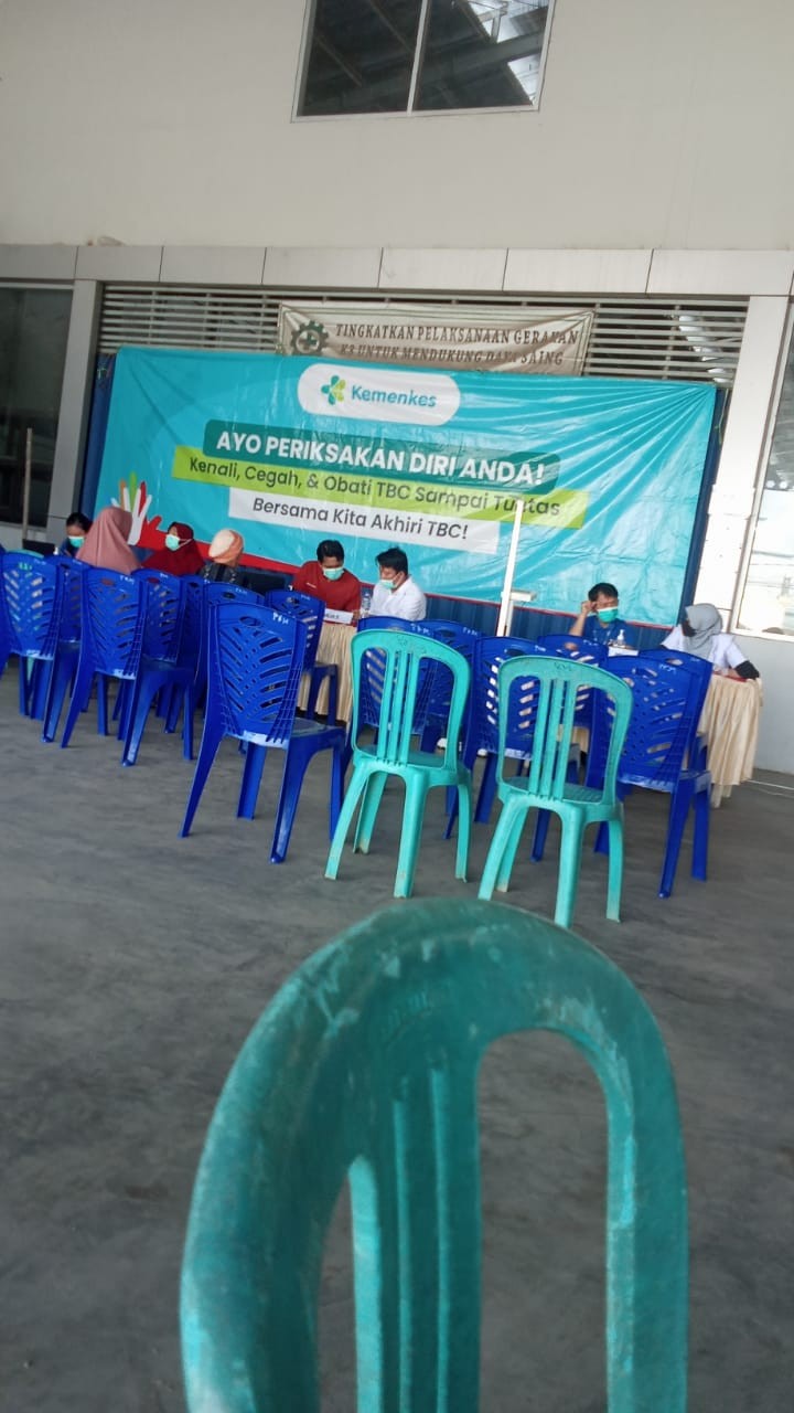 Menghadiri undangan Pemeriksaan oleh Dinkes kota samarinda.