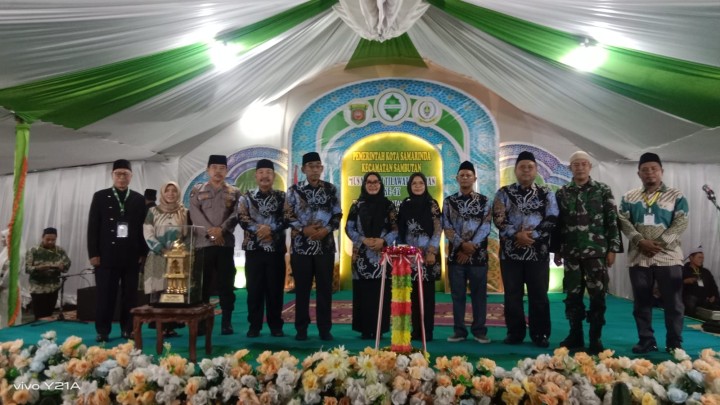 Pembukaan Musabaqah Tilawatil Qur'an (MTQ) Ke-XLVII Tingkat Kecamatan Sambutan Tahun 2025.