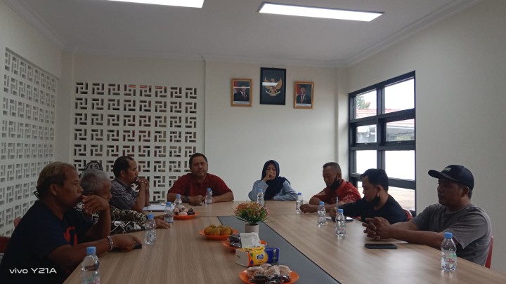 Rapat Koordinasi Probebaya bersama Ketua dan Pengurus POKMAS Kelurahan Sindang Sari.