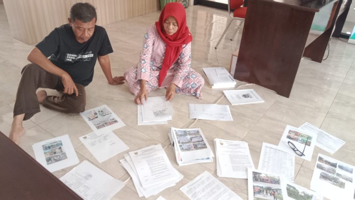 Persiaapan persentase yang akan Persiapan Lomba Kelurahan Tingkat Kota