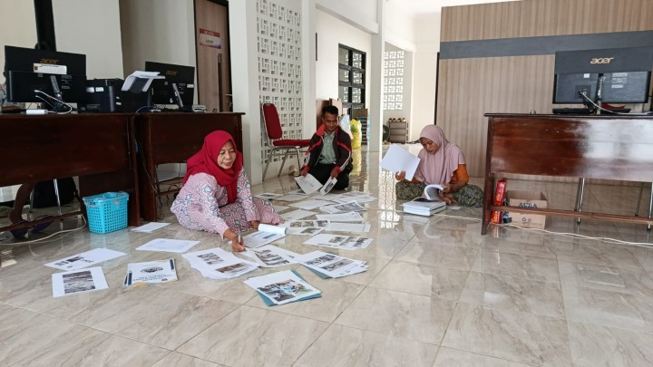 Persiaapan persentase yang akan Persiapan Lomba Kelurahan Tingkat Kota