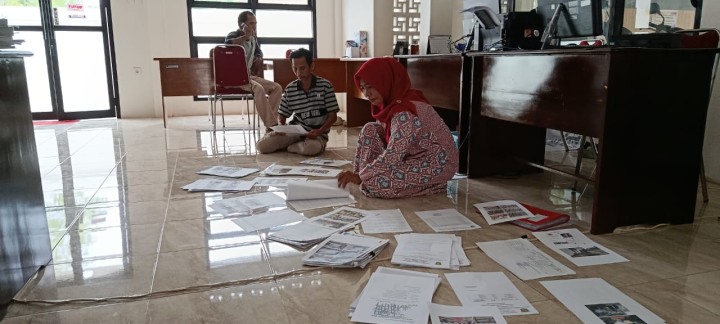 Persiaapan persentase yang akan Persiapan Lomba Kelurahan Tingkat Kota