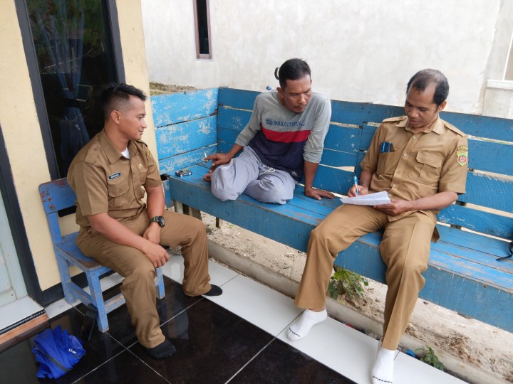 Koordinasi dengan  Ketua RT.07 Tentang PROBEBAYA Kelurahan Sindang Sari