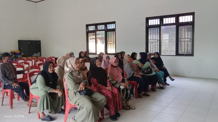 Kegiatan Sekolah Lansia GEMA LANTANG di ikuti lansia yang mengikuti. dari perwakilan BKKBN Kalimantan Timur.