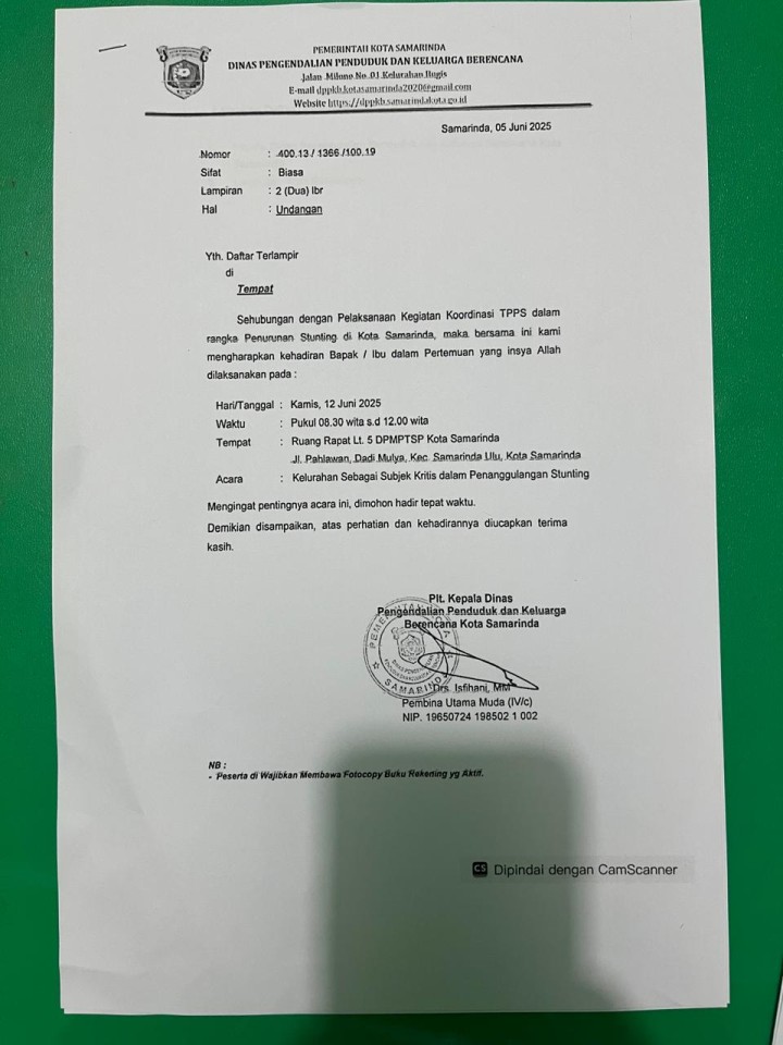 Kelurahan Sabagai Subjek Krisis dalam Penangulangan Stunting.