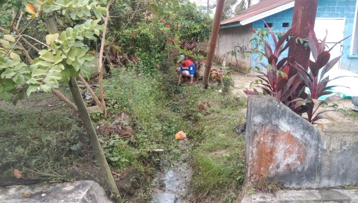 Kegiatan Gotong Royong oleh warga Sindang Sari