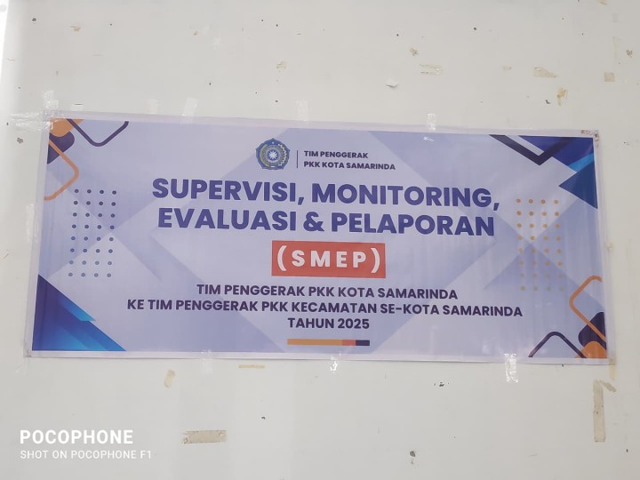 Kegiatan TP-PKK se-kota samarinda. Kecamatan Sambutan dalam Rangka suprvisi, monitoring , evaluasi, dan pelaporan (SMEP)