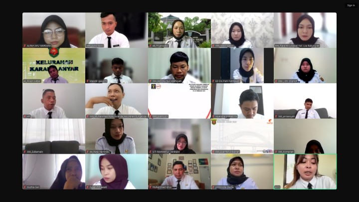 Pelatihan Orientasi PPPK oleh BKPSDM Provinsi Kalimantan Timur.