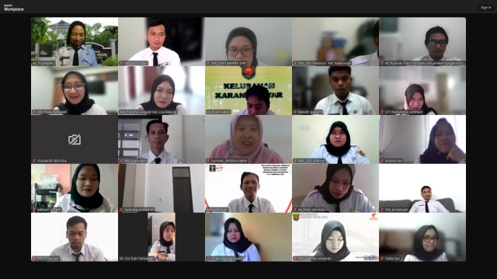 Pelatihan Orientasi PPPK oleh BKPSDM Provinsi Kalimantan Timur.