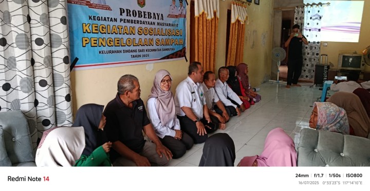 Sosialisasi Pengolahan Sampah.