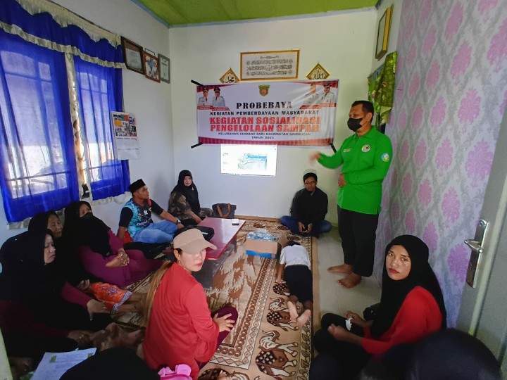 Sosialisasi Pengolahan Sampah. (PROBEBAYA)