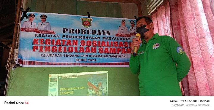 Sosialisasi Pengolahan Sampah. (PROBEBAYA)