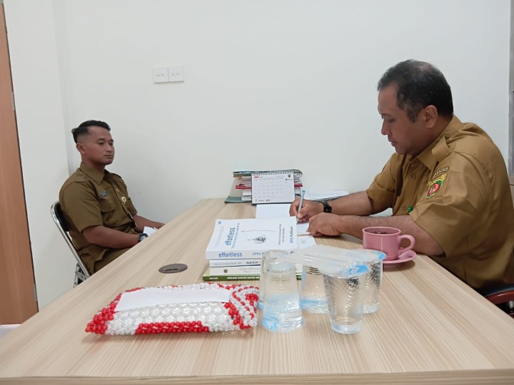 Rapat Kordinasi Pesiapan Lomba Kelurahan.