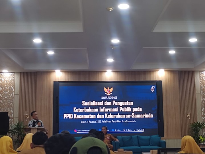 Sosialisasi Dan Penguatan Keterbukaan Informasi Publik Pada PPID Kecamatan dan Kelurahan Se-Samarinda