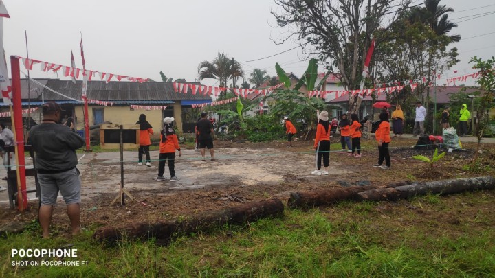 Lomba Voli Tingkat RT di Kelurahan Sindang Sari