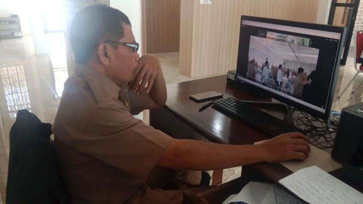Pembukaan Sosialisasi dan Bimtek E-Monev Pemeringkatan Badan Publik Di Lingkungan Pemerintah Kota Samarinda Tahun 2025.