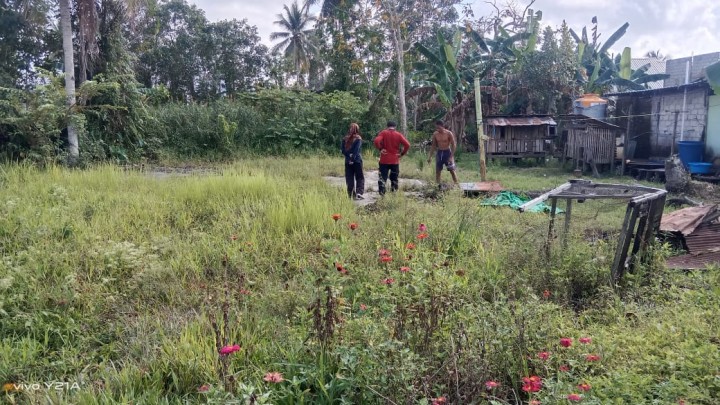Monitoring Lokus Lapangan Voli yang akan di gunakan Lomba peringatan HUT RI ke 80 di Sindang Sari.