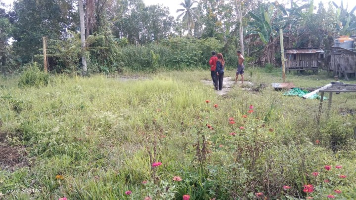 Monitoring Lokus Lapangan Voli yang akan di gunakan Lomba peringatan HUT RI ke 80 di Sindang Sari.