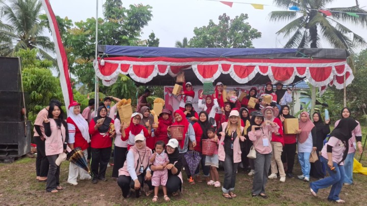 Kegiatan perlombaan di setiap wilayah RT.3,6,dan 10 berlansung meriah dan lancar di ikuti seluruh warga sindang sari.