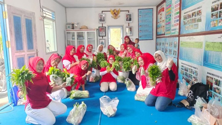 Pertemuan Rutinan PKK Kelurahan dan Lomba cerdas cermat sejarah bangsa oleh PKK SINDANG SARI untuk semarak HUT RI KE 80.