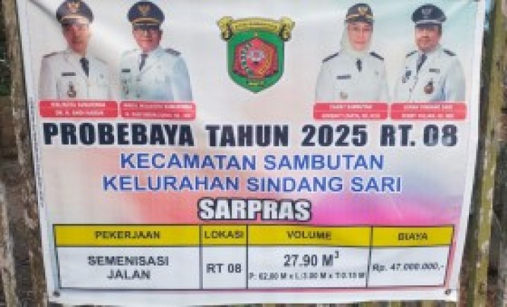 SEMENISASI JALAN LINGKUNGAN RT 08