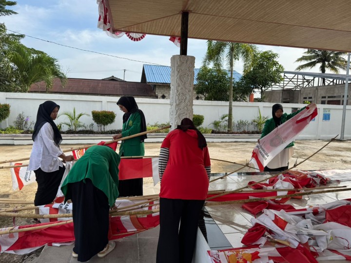 Kegiatan Pelepasan Umbul-umbul