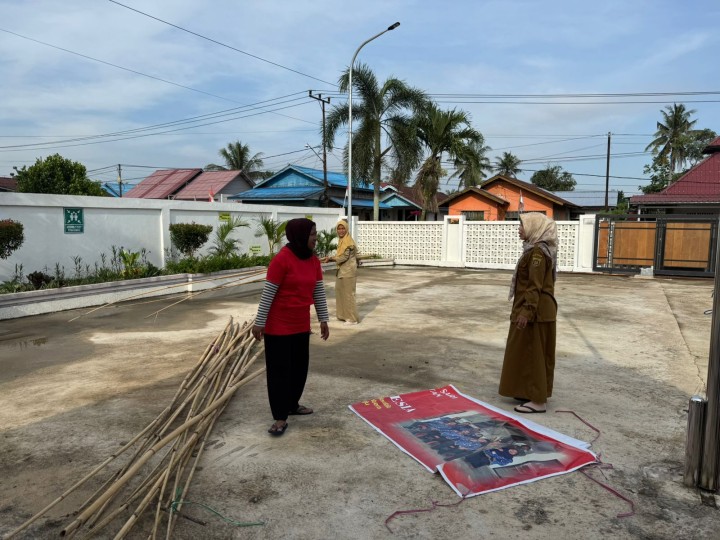Kegiatan Pelepasan Umbul-umbul
