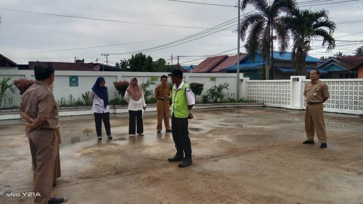 Rutinitas Apel Pagi di Pemerintahan Kelurahan Sindang Sari