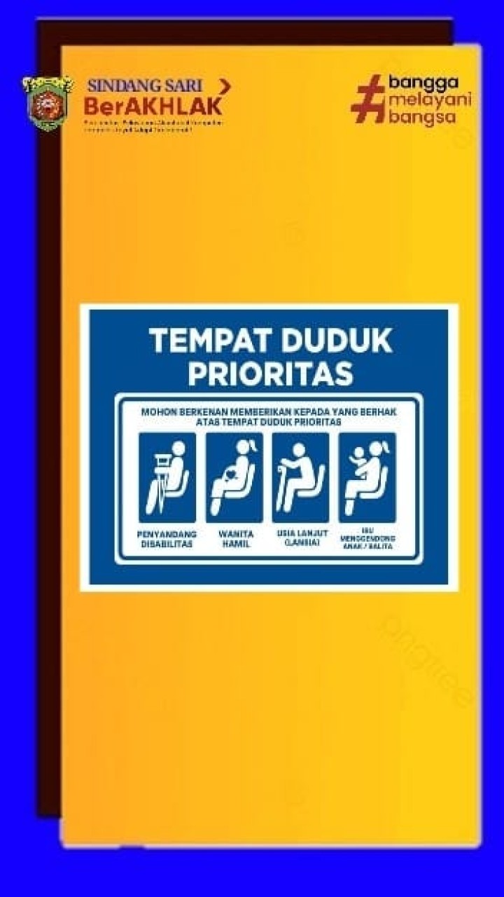 Pemberitahuan akses untuk Pelayanan warga Disabilitas