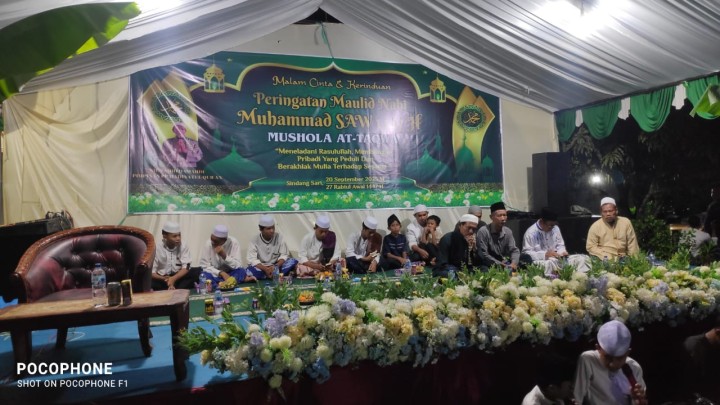 Menghadiri Undangan memperingati MAULID NABI MUHAMMAD SAW 1447 H/2025M