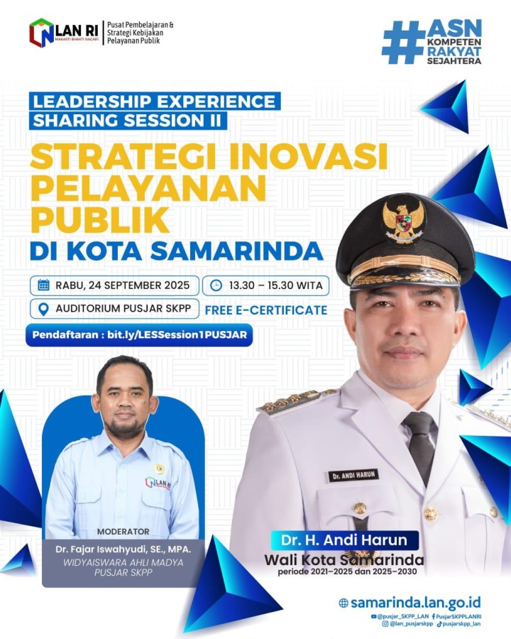 Strategi Inovasi Pelayanan Publik di Kota Samarinda.