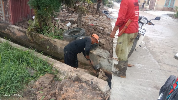 Monitoring Kegiatan Gotong Royong di Lingkungan Jalan Marga Bakti RT.5,Jalan Dahlia RT.9 dan Gg.Family RT.4.