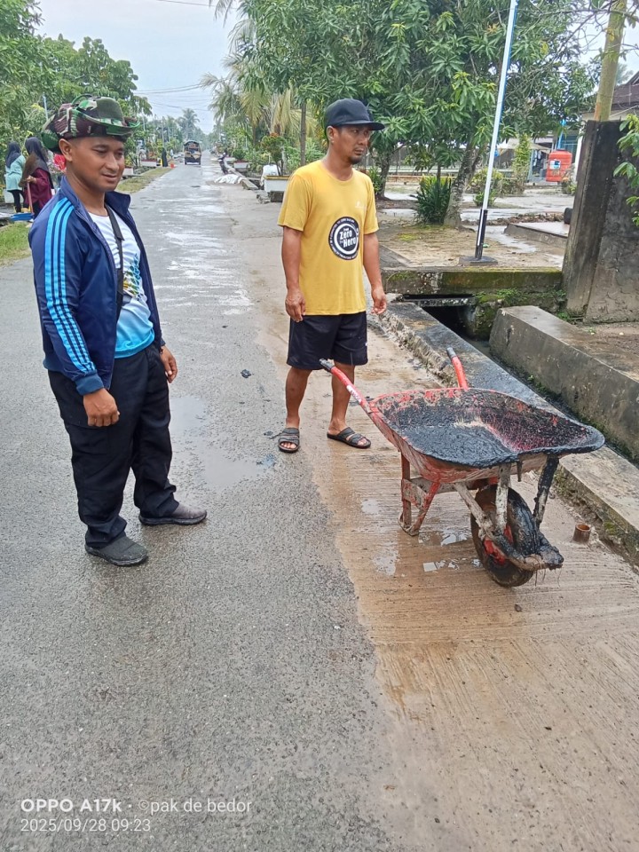 Monitoring Kegiatan Gotong Royong di Lingkungan Jalan Marga Bakti RT.5,Jalan Dahlia RT.9 dan Gg.Family RT.4.