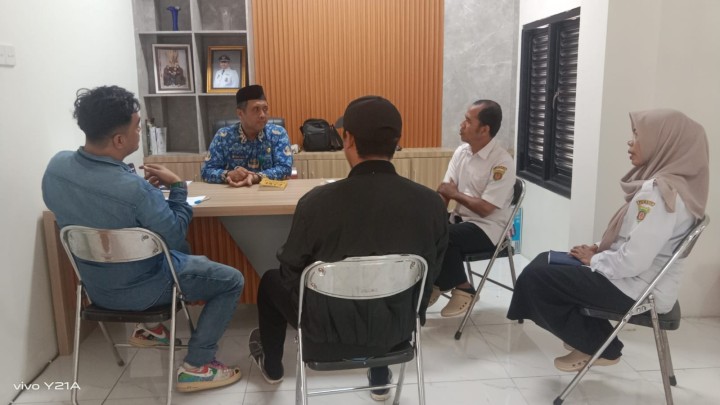 Menerima Tamu dari kota samarinda.