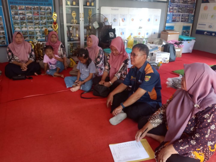 Pertemuan Pokja kampung KB Gema Kencana.
