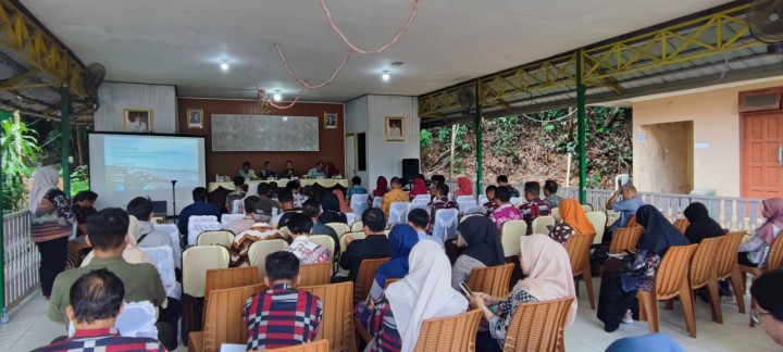 Kegiatan Rapat Penyusunan Rencana Detail Tata Ruang (RDTR) Kecamatan sambutan Tahun 2025.