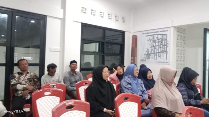 Menghadiri Rapat Kepanitian MTQ di Kelurahan Sindang Sari
