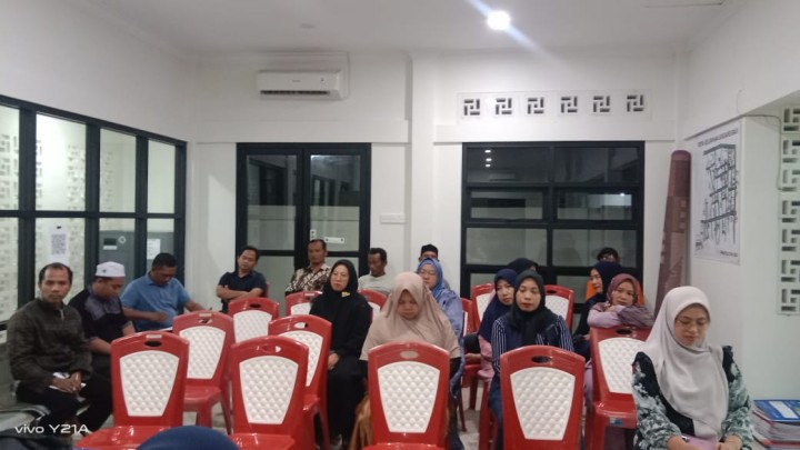 Menghadiri Rapat Kepanitian MTQ di Kelurahan Sindang Sari