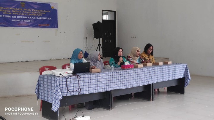Kegiatan FASILITASI PRAKTIK BAIK PENGELOLAAN DAPUR SEHAT ATASI STUNTING.