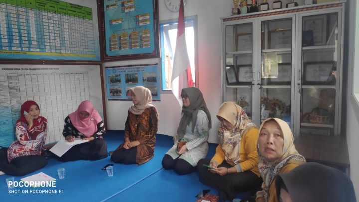 Kegiatan Pertemuan Rutin Bulanan PKK