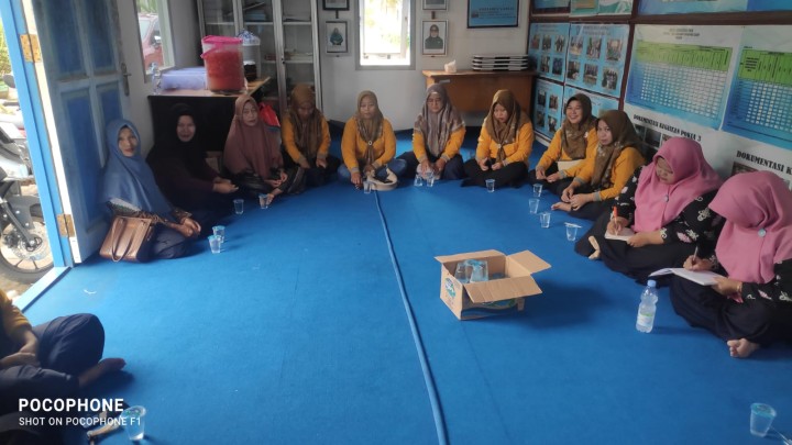 Kegiatan Pertemuan Rutin Bulanan PKK