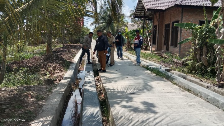Monitoring kegiatan Pendampingan bidang sapras di Wilayah RT. 6 dan RT. 7