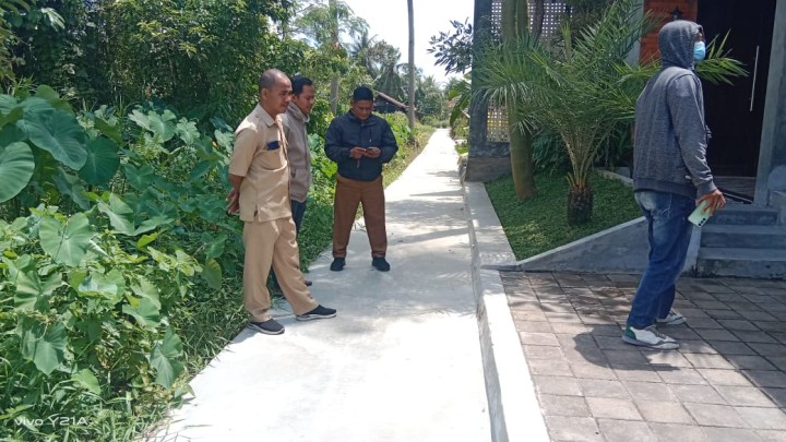 Monitoring kegiatan Pendampingan bidang sapras di Wilayah RT. 6 dan RT. 7