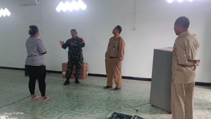 Peninjauan ke Bangunan dan Rehap Dapur MBG di jalan Poros Propinsi samarinda-anggana. Di wilayah RT. 9 kelurahan Sindang Sari.
