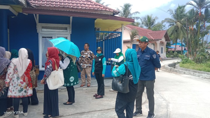 Kunjungan Tim Verifikasi Lapangan Aku Hatinya PKK Tingkat Kota Samarinda