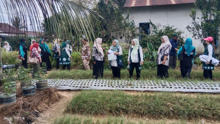 Kunjungan Tim Verifikasi Lapangan Aku Hatinya PKK Tingkat Kota Samarinda