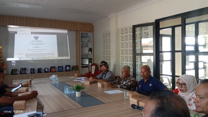Rapat Kordinasi Kepanitian Pemilihan RT. di Sindang Sari.