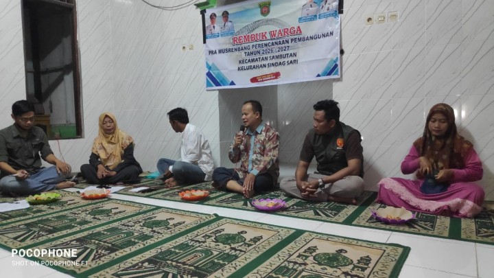 Rembuk Warga RT.3 dan RT.2  PRA MUSRENBANG PERENCANAAN PEMBANGUNAN TAHUN 2026 / 2027.