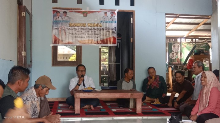 Kegiatan Rembug Warga di RT.1 Sindang Sari.